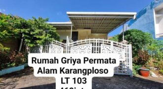 Jual rumah di Perumahan Griya Permata Alam